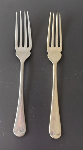 Pair vintage silver plated - vintage,