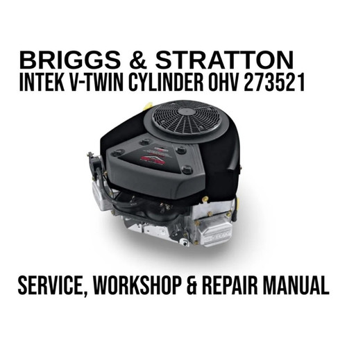Briggs stratton intek - stratton, v-twin
