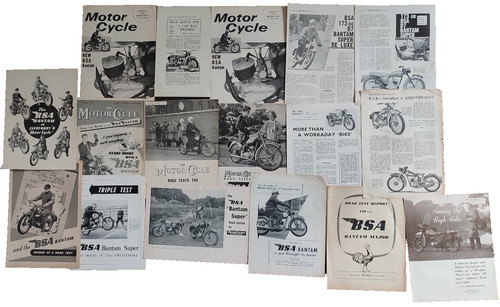 Bsa bantam road tests d1 - bsa,