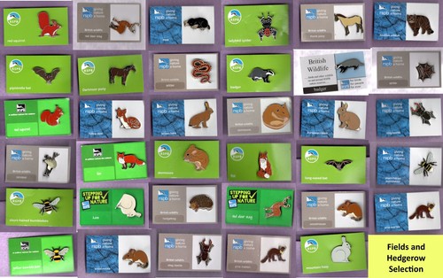 Rspb pin badges the - rspb, fields