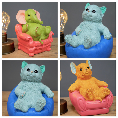 Bright coloured elephant - bright,