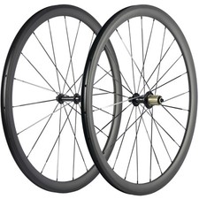 Race Bike Carbon Wheels Aero Spokes Clincher 38mm Carbon Wheelset Bicycle Wheel