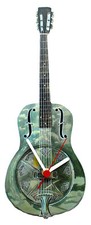 Dobro Guitar Clock -