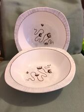 2 Midwinter Stylecraft "Fantasy" Serving Bowls by Jessie Tate 22x5cm