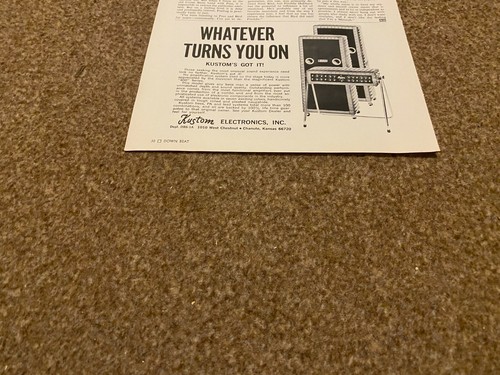 Jbf26 advert 8x5 kustom - jbf26,