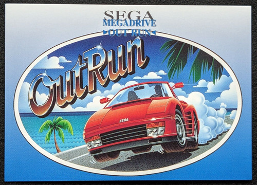 Outrun mega drive sega freaks - mega,