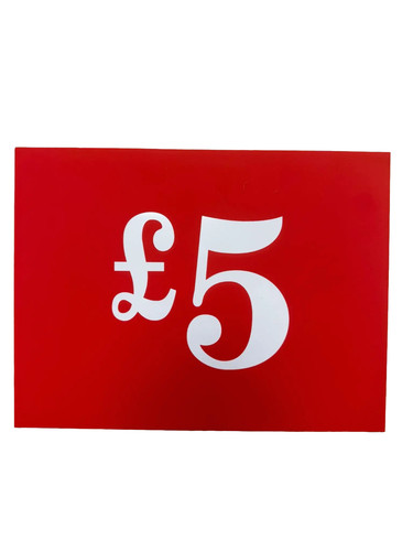 Price card sign hard - card,