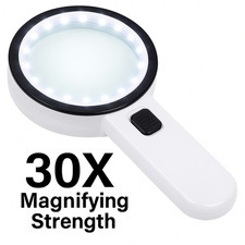 30x magnifying glass light - 30x,