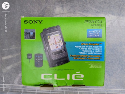 Boxed sony gps car cradle - boxed,