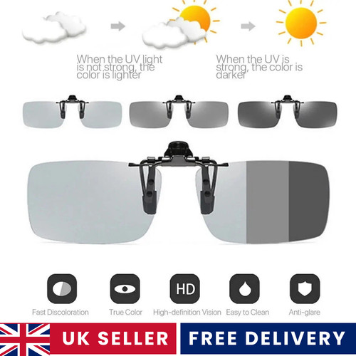 Photochromic polarised clip - photochromic,