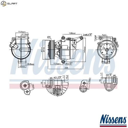Compressor air conditioning - compressor,