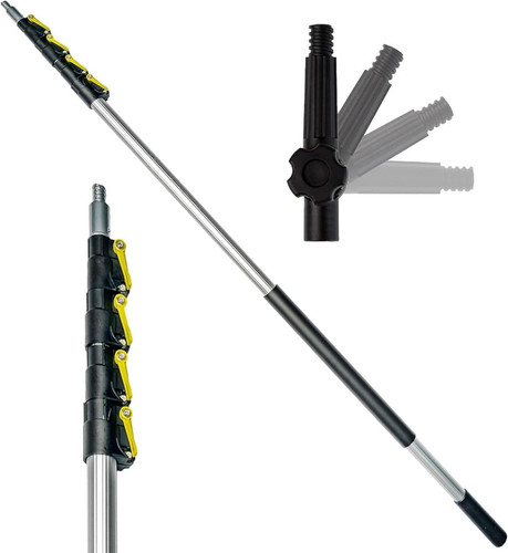 Telescopic pole for - pole, cleaning
