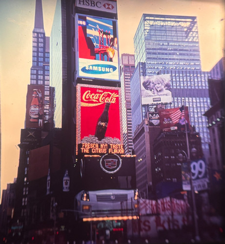 Times square coca - square, cola