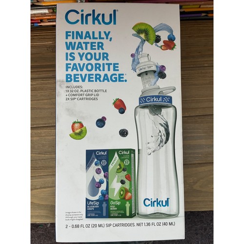New cirkul plastic water - new,
