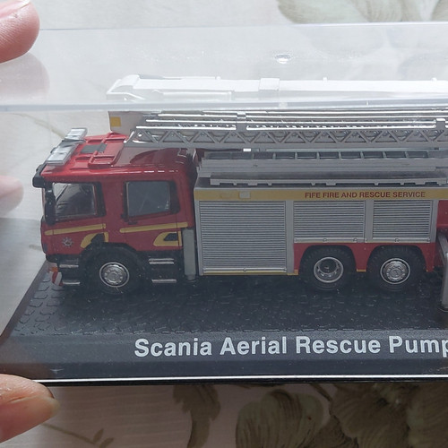 Scania aerial rescue pump - scania, fire
