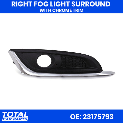 Right fog light - right, with