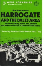 WEST YORKSHIRE BUS TIMETABLE