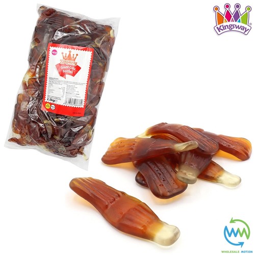 Giant cola bottles sweets - giant,