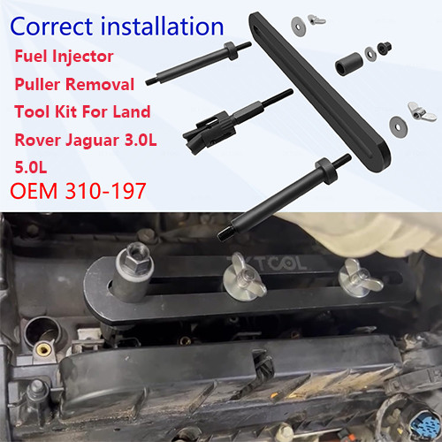 Fuel injector puller removal - injector,