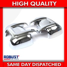 CHROME WING MIRROR COVERS FOR