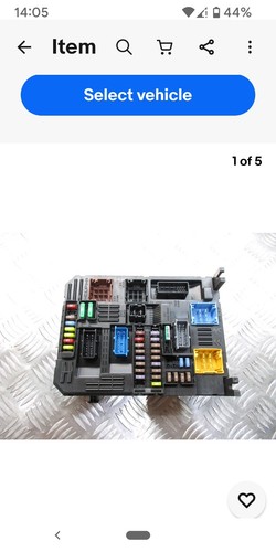 Citroen bsi unit - c3,