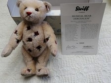 Steiff Collectable Musical Bear 'Jerusalem' - Boxed with Certificate  no. 00029