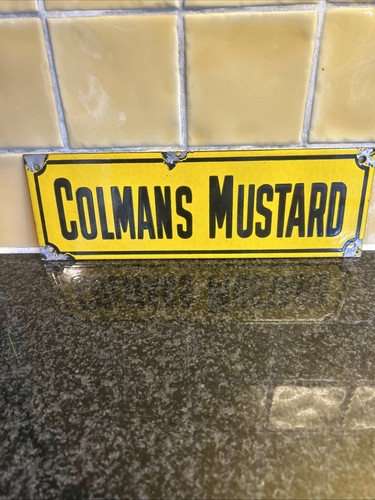 Small colmans mustard yellow - mustard,