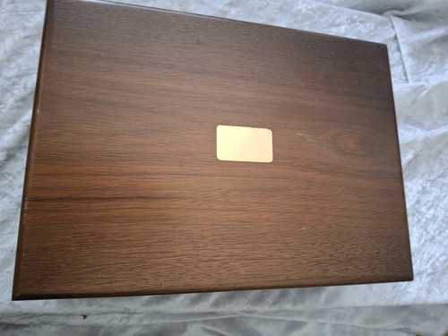 Vintage wood box - wood,