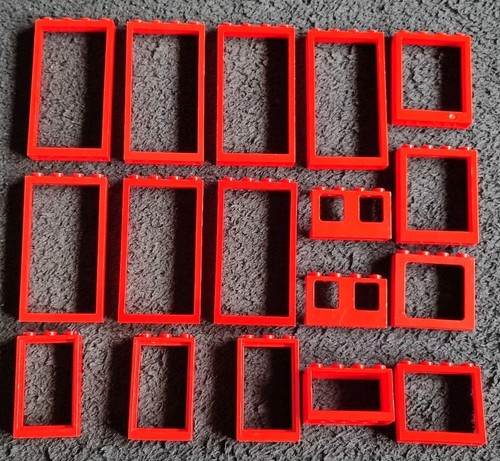 Lego windows doors mixed - lego,