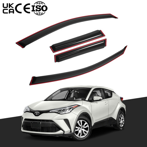 Channel wind deflectors for - deflectors,