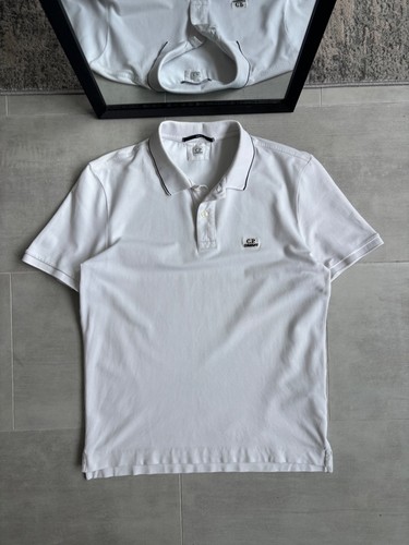 Company white polo shirt - cp,