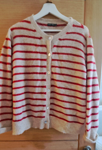 Black colour striped - black, alpaca