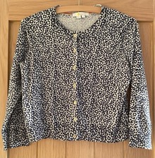 Boden grey navy leopard print - grey&,