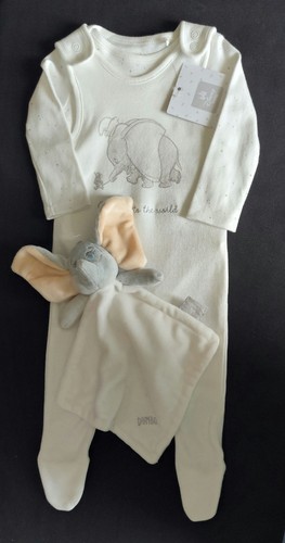 Baby unisex disney dumbo - baby, white
