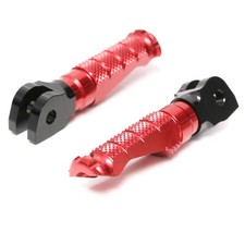 Red MCCP Rider Front Foot Pegs