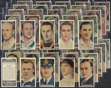 ARDATH-FULL SET- SPORTS CHAMPIONS 1935 (TITLE IN 1 LINE 50 CARDS) DON BRADMAN 