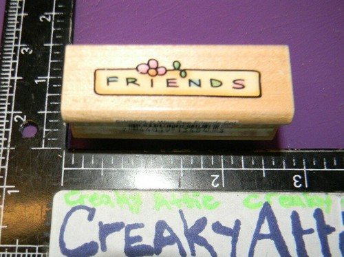 Friends plate tag framed small - friends,