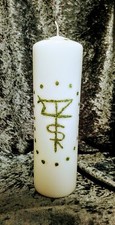 100hr Good Luck, Fortune,Prosperity,Candle,Sigil,Witchcraft,Magic,Spells,Hoodoo,