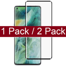 Full Curved Tempered Glass Screen Protector For Oppo Find X2 X3 X5 Pro X8 Ultra