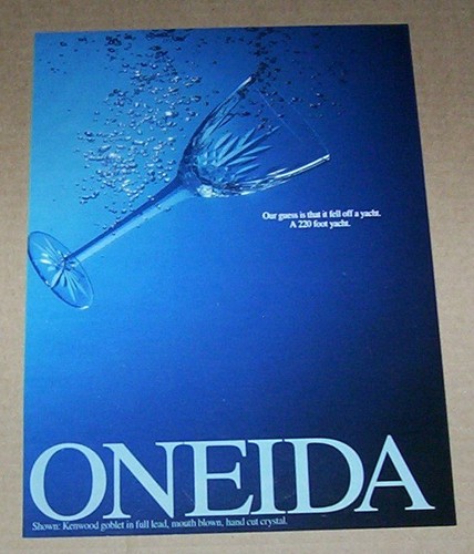 1990 print oneida kenwood - -,