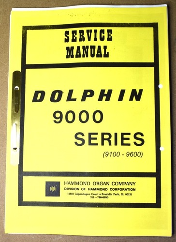 Hammond dolphin 9000 series - dolphin,