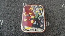 Vintage Sweet Tin-Edward Sharps Flowers Design RARE.140MM 100MM