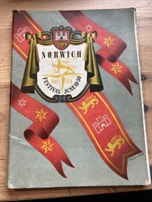 1951 Festival Of Britain Norwich Guide Book