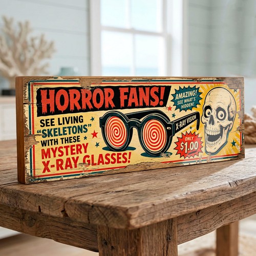 Mystery ray glasses retro - x-ray,