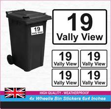 Custom Wheelie Bin Vinyl