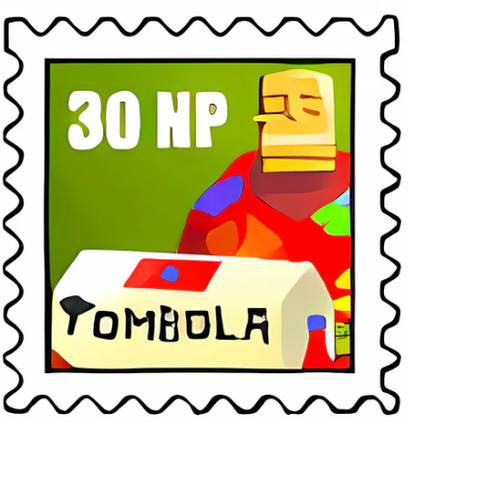 Tombola stamp - tombola,