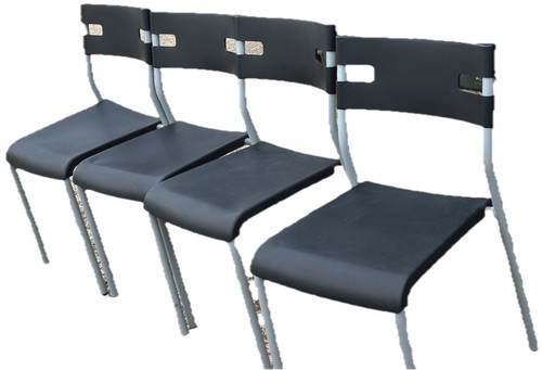 Set ikea black stackable - ikea,