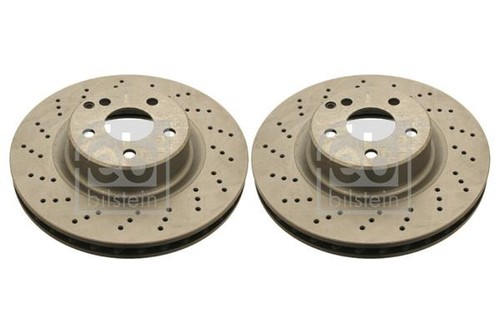 Brake discs front - front, fits