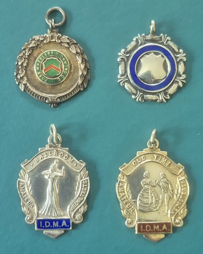 Four antique silver - antique, watch