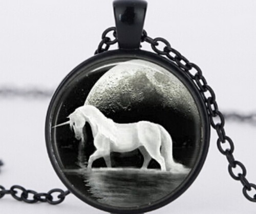 Unicorn cameo glass - unicorn,